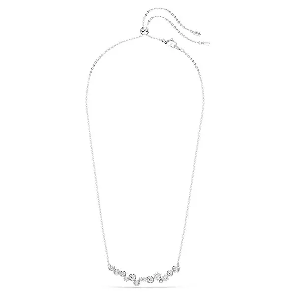 Dây Chuyền Nữ Swarovski Constella Necklace Mixed Cuts, White, Rhodium Plated 5722473 Màu Bạc