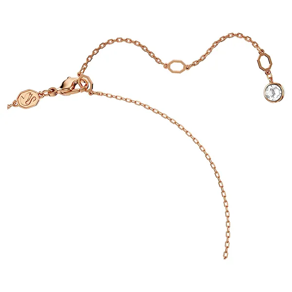 Dây Chuyền Nữ Swarovski Hyperbola Pendant Pavé, Infinity, White, Rose Gold-tone Plated 5684084 Màu Vàng Hồng