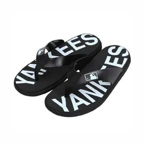 Dép MLB Flip-Flops Yankess Black 32SHS2911-50L Màu Đen Size 230