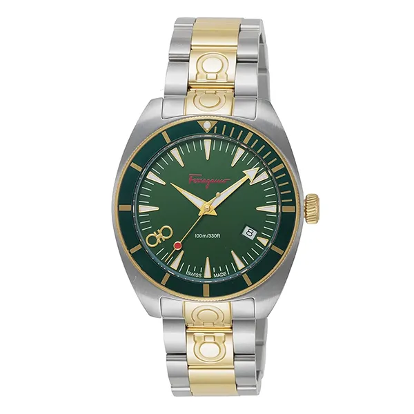 Đồng Hồ Nam Salvatore Ferragamo Experience Watch SFMG00621 Màu Demi Mặt Xanh