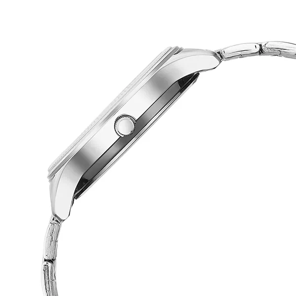 Đồng Hồ Nam Titan Analog Men's Watch With Black Dial And Stainless Steel Strap 1824SM01 Màu Đen