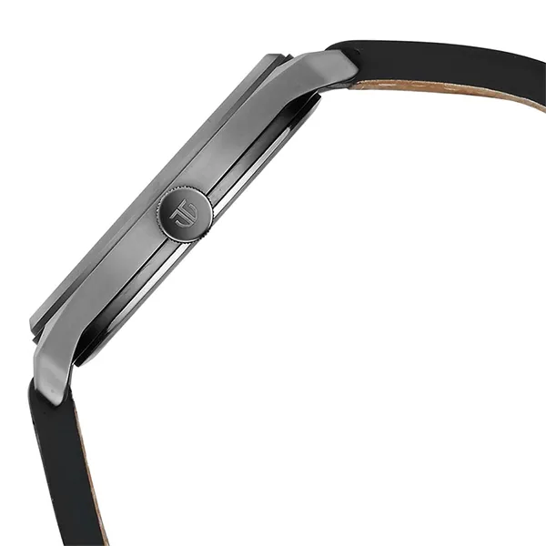 Đồng Hồ Nam Titan Neo Basics Analog With Gray Dial Gray Leather Strap Watch For Men 1802QL04 Màu Xám