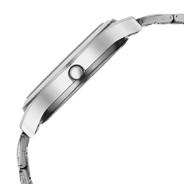 Đồng Hồ Nam Titan Siler White Dial Alog Watch For Men 1650SM02 Màu Bạc