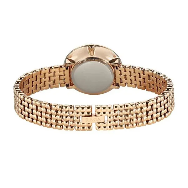 Đồng Hồ Nữ Titan Raga Showstopper 3.0 Analog Watch For Women 95350WM01 Màu Vàng Hồng