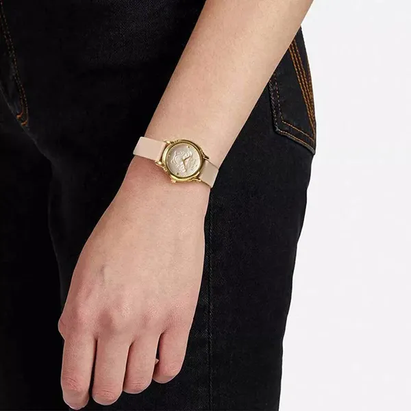 Đồng Hồ Nữ Versace Safety Pin Watch VEPN00120 Màu Be