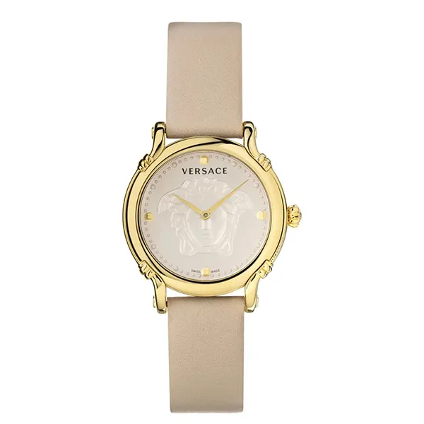 Đồng Hồ Nữ Versace Safety Pin Watch VEPN00120 Màu Be