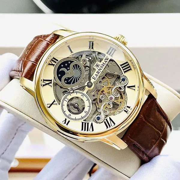 Đồng Hồ Nam Thomas Earnshaw Watch ES-8006-06 Màu Nâu