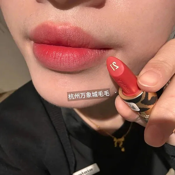 Son Lì Sisley Paris Phyto-Rouge Velvet Lipstick 21 Rose Pop Màu Hồng San Hô