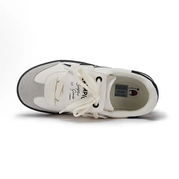 Giày Thể Thao Nữ Champion Essentials T-Trainer Cream Black UF44FWT46DU1HF4 Màu Trắng Size 36