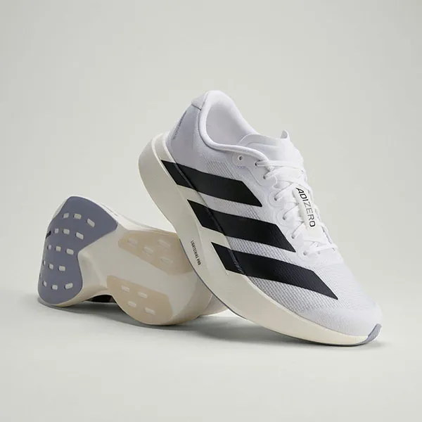 Giày Chạy Bộ Nam Adidas Adizero EVO SL JH6206 Màu Đen Trắng Size 6- UK