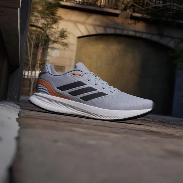 Giày Chạy Bộ Nam Adidas Runfalcon 5 Running Shoes JQ6978 Màu Xám Size 6UK