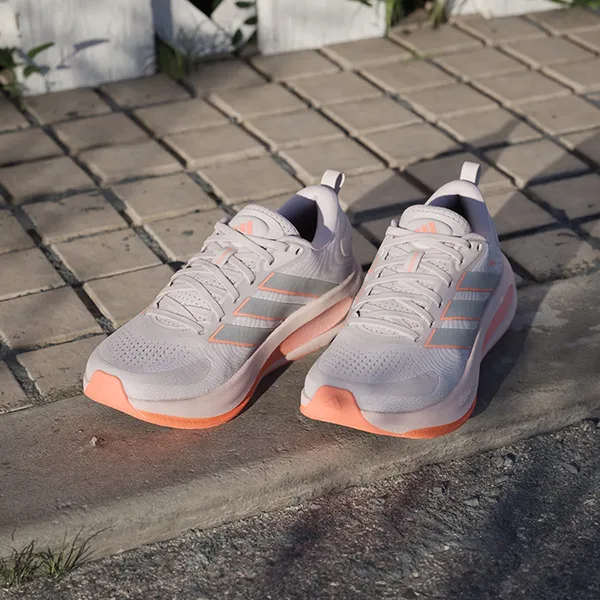 Giày Chạy Bộ Nữ Adidas Supernova Ease 2 W Running Shoes JQ1820 Màu Cam Tím Size 3- UK