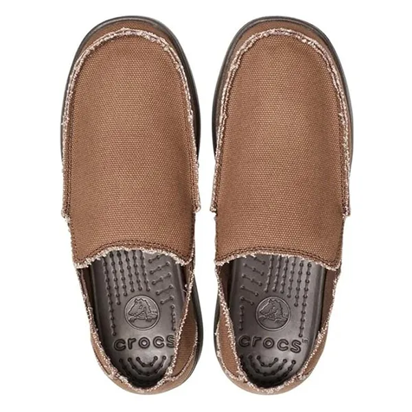 Giày Lười Nam Crocs Loafers Santa Cruz Màu Nâu Size 41-42