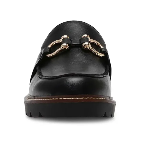 Giày Lười Nữ Anne Klein Ezra Bit Loafer Màu Đen Size 39-40