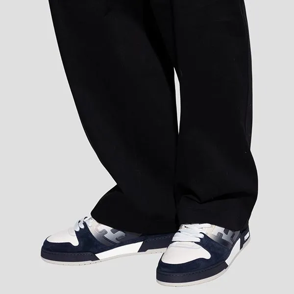 Giày Sneaker Nam Fendi White/Navy Blue 