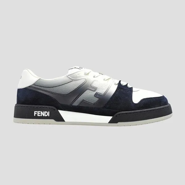 Giày Sneaker Nam Fendi White/Navy Blue 