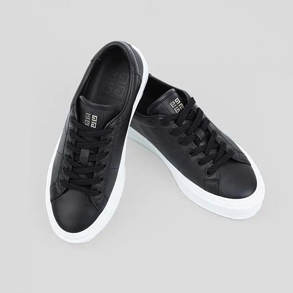 Giày Sneaker Nam Givenchy City Sport 'All Black' BH005VH118 001 Màu Đen Size 39