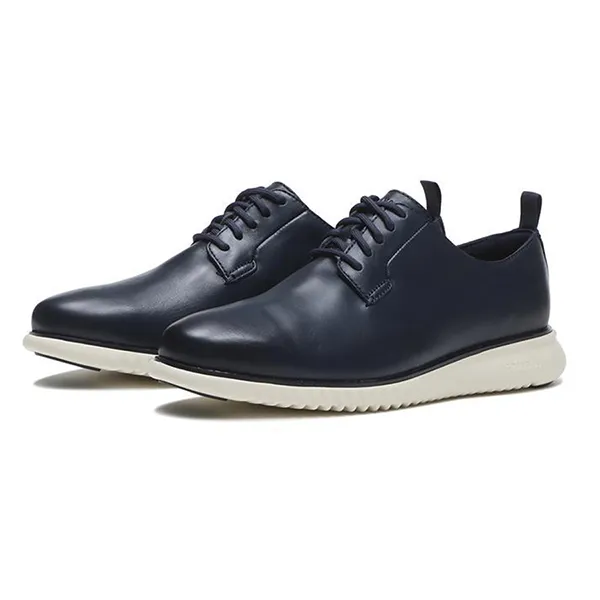 Giày Tây Nam Cole Haan Zerogrand Decon Oxford C39395 Màu Xanh Navy Size 40