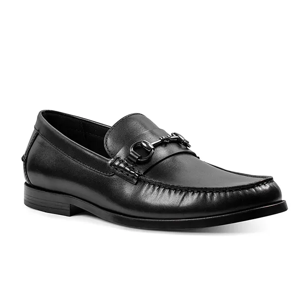 Giày Tây Nam Rockport Whit Classic Bit Loafers Màu Đen Size 40.5