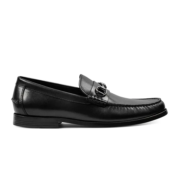 Giày Tây Nam Rockport Whit Classic Bit Loafers Màu Đen Size 40.5