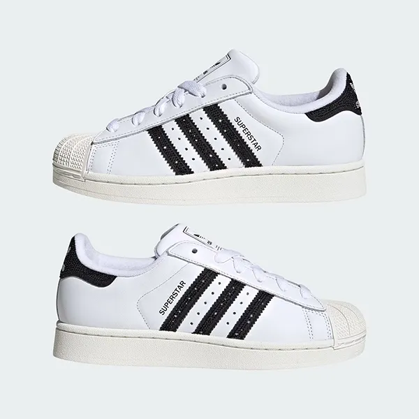 Giày Thể Thao Nữ Adidas Superstar II HQ2285 Màu Trắng Size 6 UK