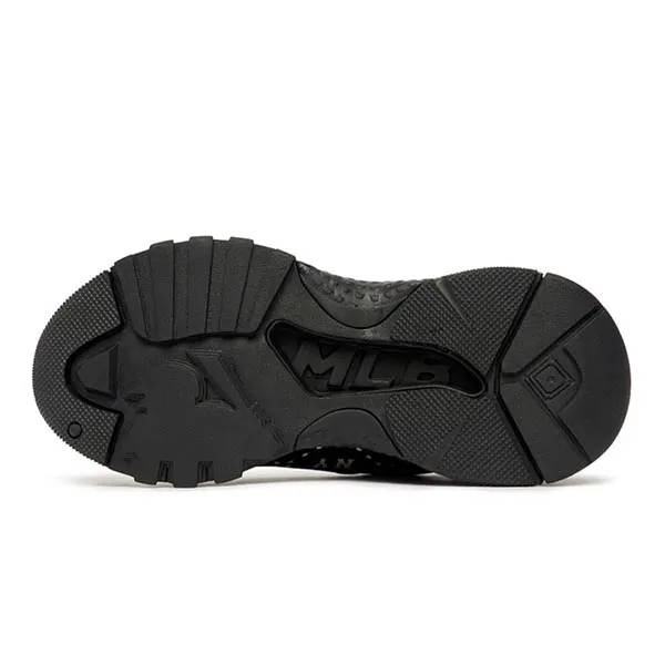 Giày Thể Thao MLB BigBall Chunky Saffiano Diamond Monogram New York Yankees Black 3ASHMS13N-50BKS Màu Đen Size 240