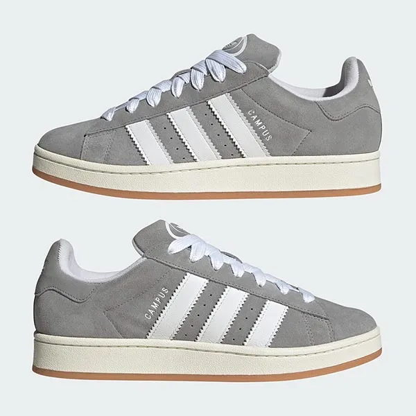 Giày Thể Thao Nam Adidas Campus 00s HQ8707 Màu Xám Size 3 UK