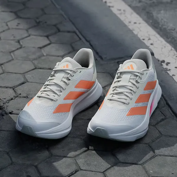 Giày Thể Thao Nam Adidas Duramo Sl 2.0 Running JQ0607 Màu Trắng/Cam Size 9 UK