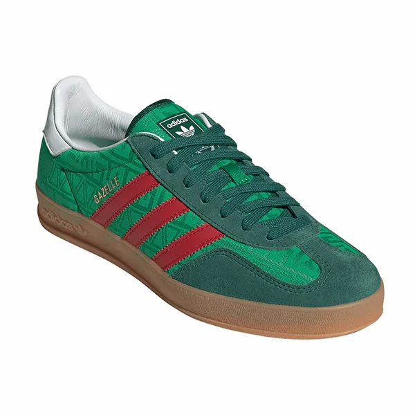 Giày Thể Thao Nam Adidas Gazelle Indoor IH9647 Màu Xanh Lá Size 7- UK