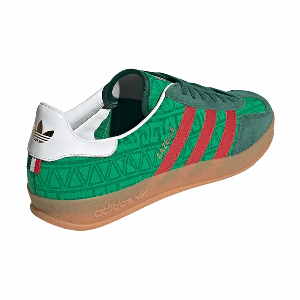 Giày Thể Thao Nam Adidas Gazelle Indoor IH9647 Màu Xanh Lá Size 7- UK