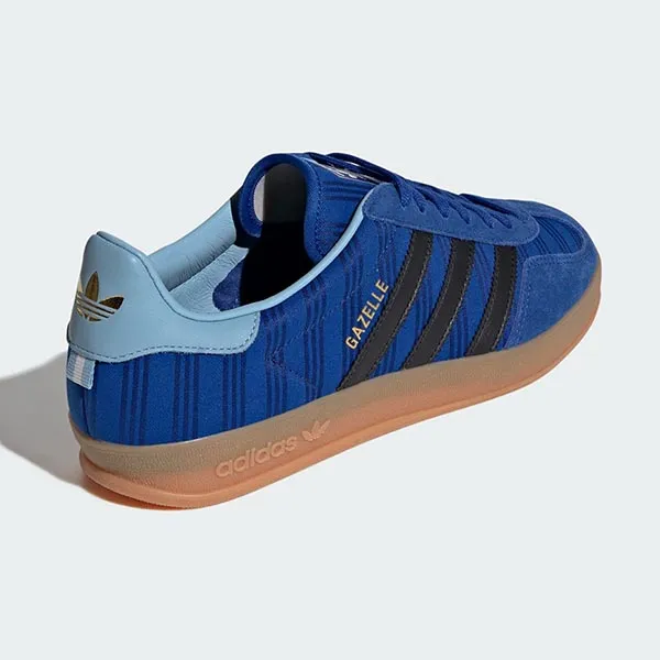 Giày Thể Thao Nam Adidas Gazelle Indoor IH9649 Màu Xanh Lam Size 7 UK