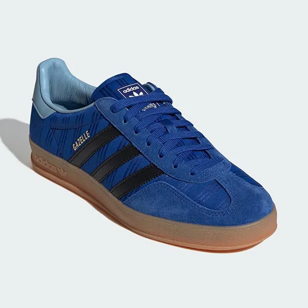 Giày Thể Thao Nam Adidas Gazelle Indoor IH9649 Màu Xanh Lam Size 7 UK