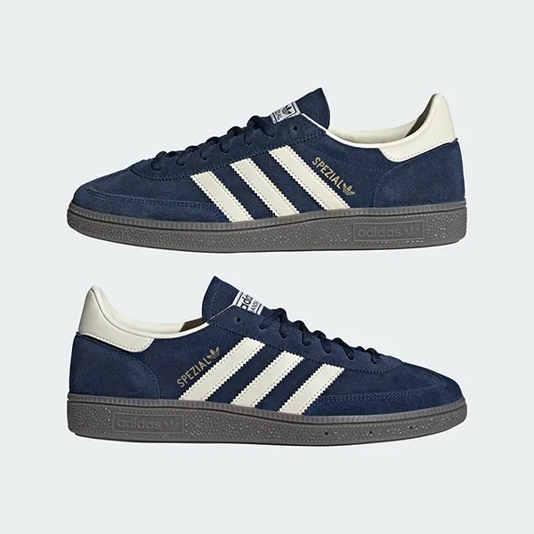 Giày Thể Thao Nam Adidas Handball Spezial IF7087 Màu Xanh Navy Size 4 UK