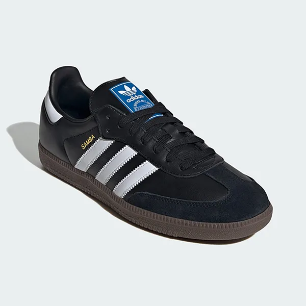Giày Thể Thao Nam Adidas Samba OG B75807 Màu Đen Size 3- UK