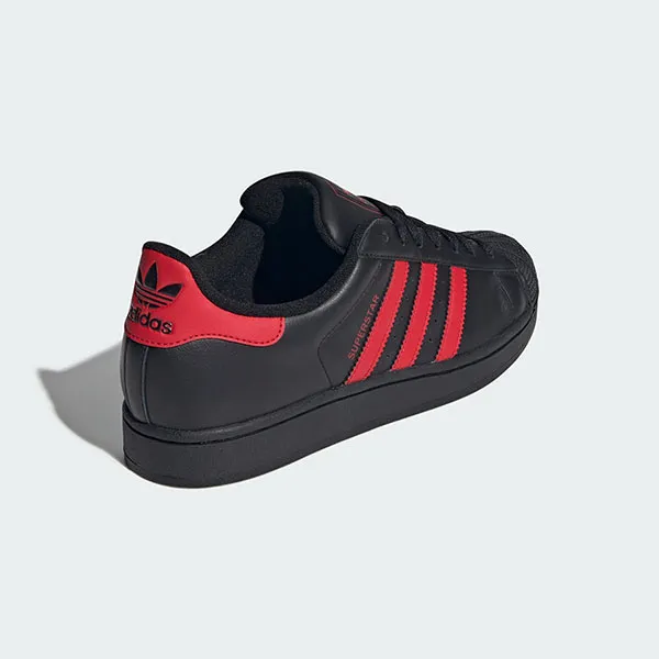 Giày Thể Thao Nam Adidas Superstar II IH4172 Màu Đen Đỏ Size 8- UK