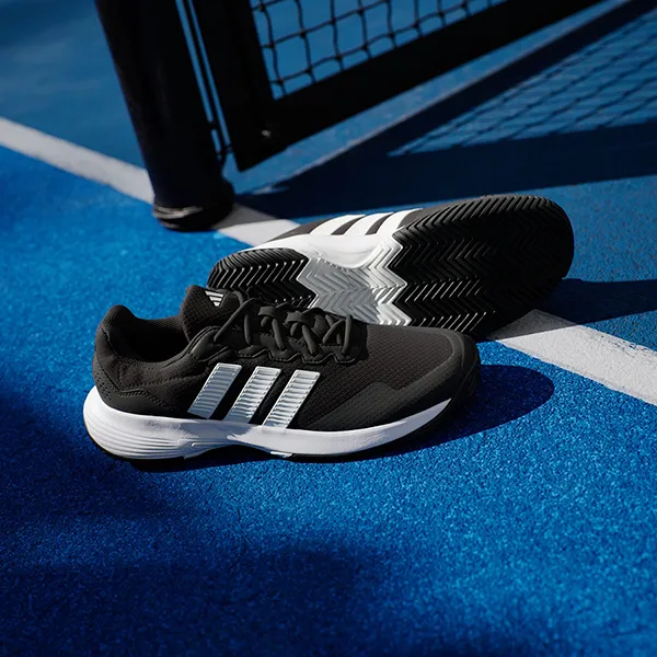 Giày Thể Thao Nam Adidas Tennis Gamecourt 2 KI0780 Màu Đen Size 6 UK