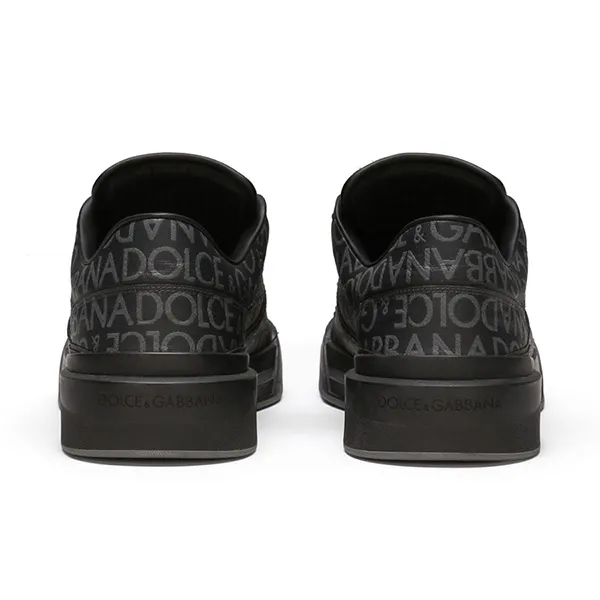 Giày Thể Thao Nam Dolce & Gabbana New Roma Sneakers CS2036 Màu Đen Size 40