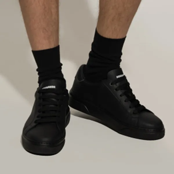 Giày Thể Thao Nam Dsquared2 Bumper Sneakers SNM0172 Màu Đen Size 42