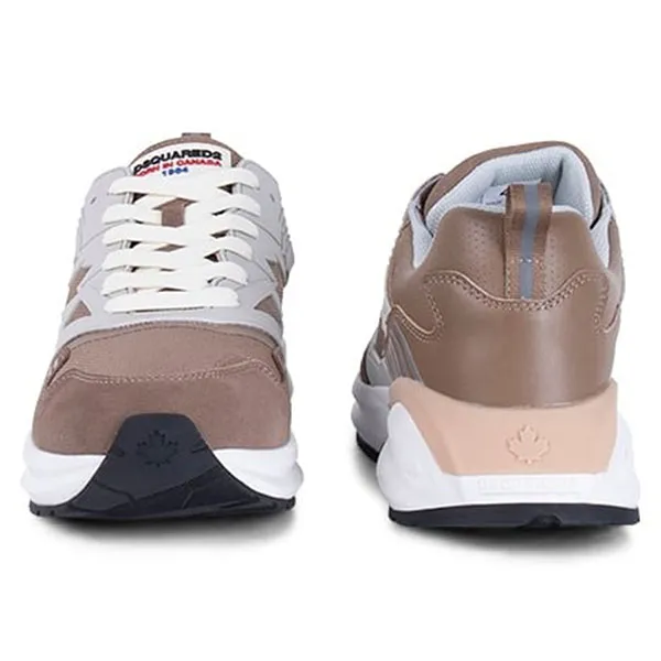 Giày Thể Thao Nam Dsquared2 M402 Màu Be Size 39