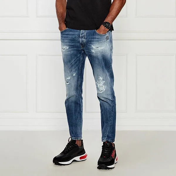 Giày Thể Thao Nam Dsquared2 Bumper Sneakers SNM0172 Màu Đen Size 42