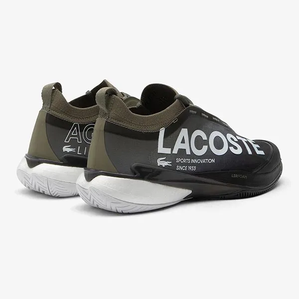Giày Thể Thao Nam Lacoste Lite AG-Lt25 50SMA0011-5E5 Màu Xanh Rêu Size 42.5