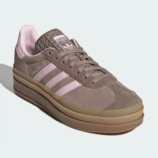 Giày Thể Thao Nữ Adidas Gazelle Bold Shoes JQ6436 Màu Nâu Size 37