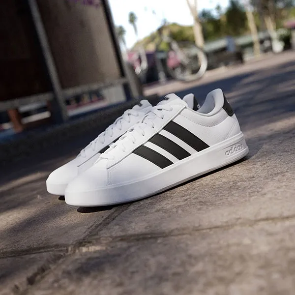 Giày Thể Thao Nữ Adidas Grand Court 3.0 IH1487 Màu Đen Trắng Size 5 UK