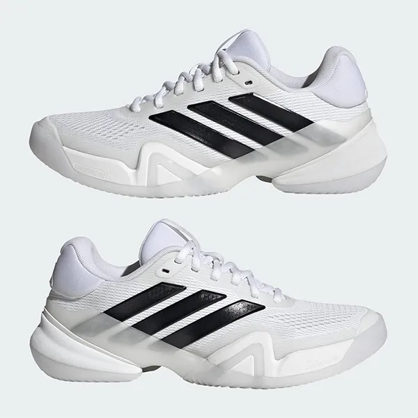 Giày Thể Thao Nữ Adidas Tennis Barricade 14 JR1763 Màu Trắng Size 4- UK
