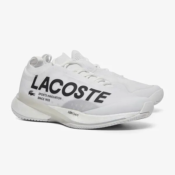 Giày Thể Thao Nữ Lacoste AG-LT25 Lite Tennis Shoes 49SFA0094 WHITE/WHITE 21G Màu Trắng Size 36
