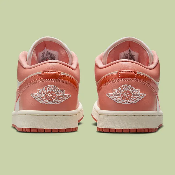 Giày Thể Thao Nữ Nike Air Jordan 1 Low Madder Root DC0774-180 Màu Hồng Trắng Size 36.5