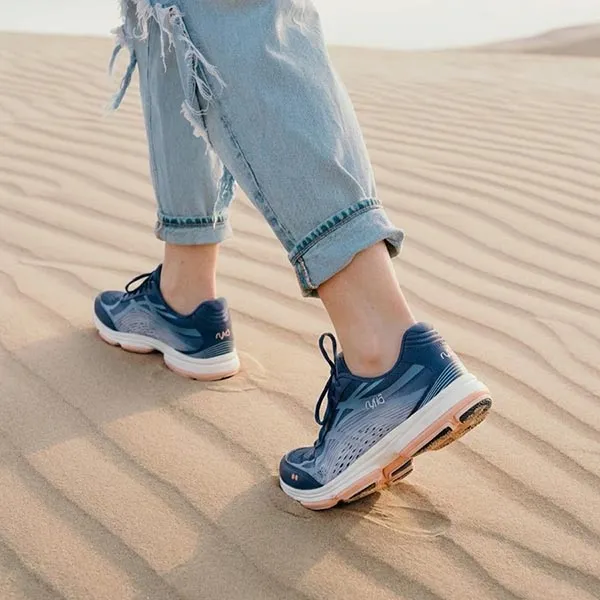Giày Thể Thao Nữ Ryka Devotion Plus 3 Waling Sneaker Màu Xanh Navy Size 38.5