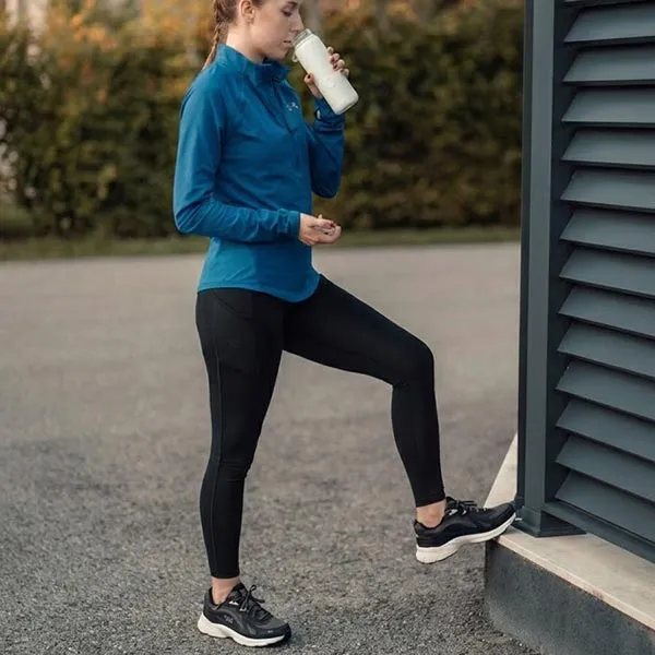 Giày Thể Thao Nữ Ryka Skylift Black Leather Màu Đen Size 39