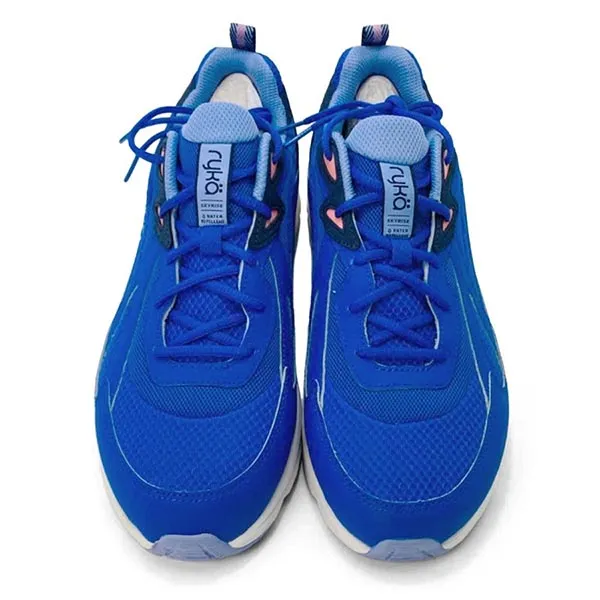 Giày Thể Thao Nữ Ryka Water-Repellent Lace-Up Sneaker Dazzling Blue Màu Xanh Dương Size 38.5