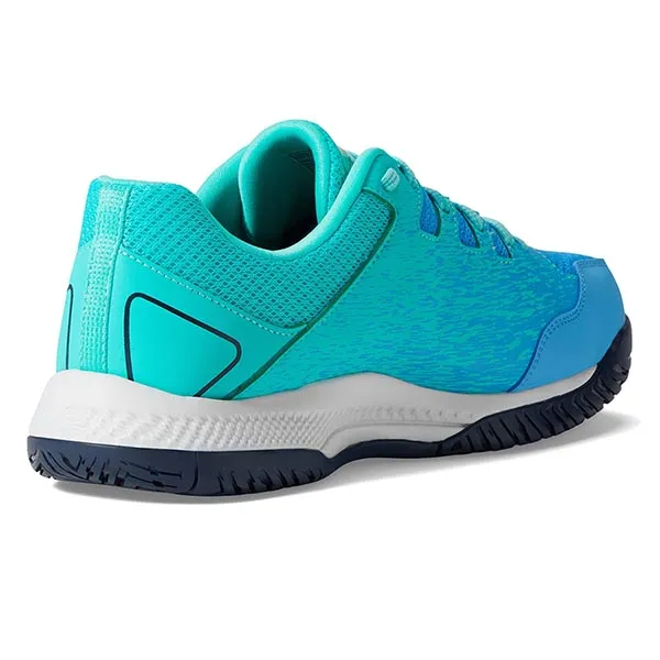 Giày Thể Thao Nữ Skechers Viper Court Pickleball Tennis Shoes With Arch Fit Turquoise Màu Xanh Ngọc Size 36